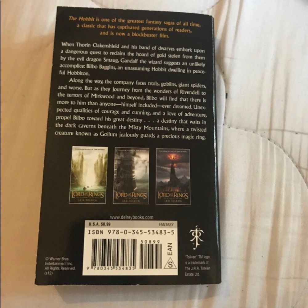 The Hobbit Paperback - Picture 3 of 4